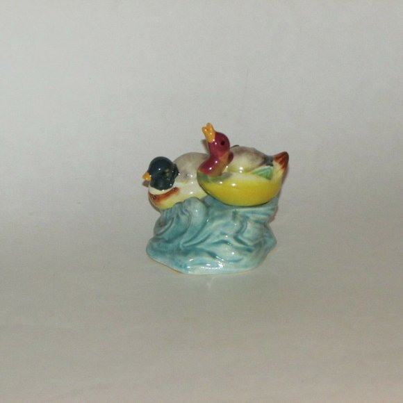 Salt & Pepper Shakers Vintage 3 pc set Ducks Cottagecore Mid-century - Picture 6 of 12